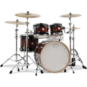 DW Drums DDLG2214TB Design Series Maple Tobacco Burst 4d. shellset