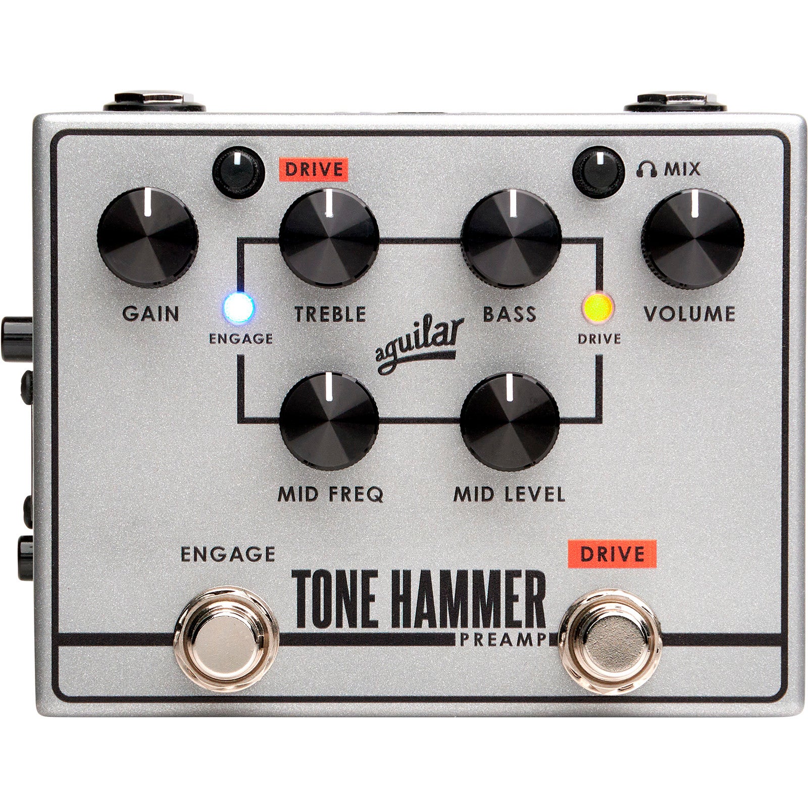 Aguilar Tone Hammer Preamp bass preamp & DI effectpedaal