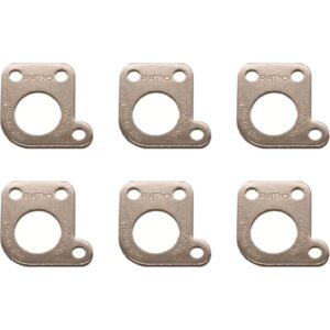 Graph Tech PRT-952-220-N0 Ratio InvisoMatch Schaller Style Mounting Plates Offset 90° Nickel (set van 6)