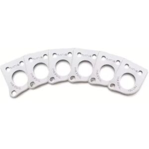 Graph Tech PRT-952-214-AL Ratio InvisoMatch Mounting Plates 45 Degree Screw Hole Aluminum (set van 6)