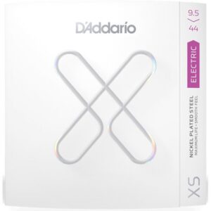 D'Addario XSE09544 XS Nickel Coated Electric Guitar Strings 9.5-44 Super Light Plus