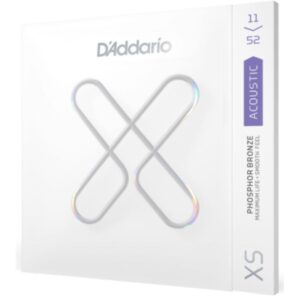 D'Addario XSAPB1152-3P XS Phosphor Bronze Coated 11-52 snaren voor westerngitaar (3 sets)