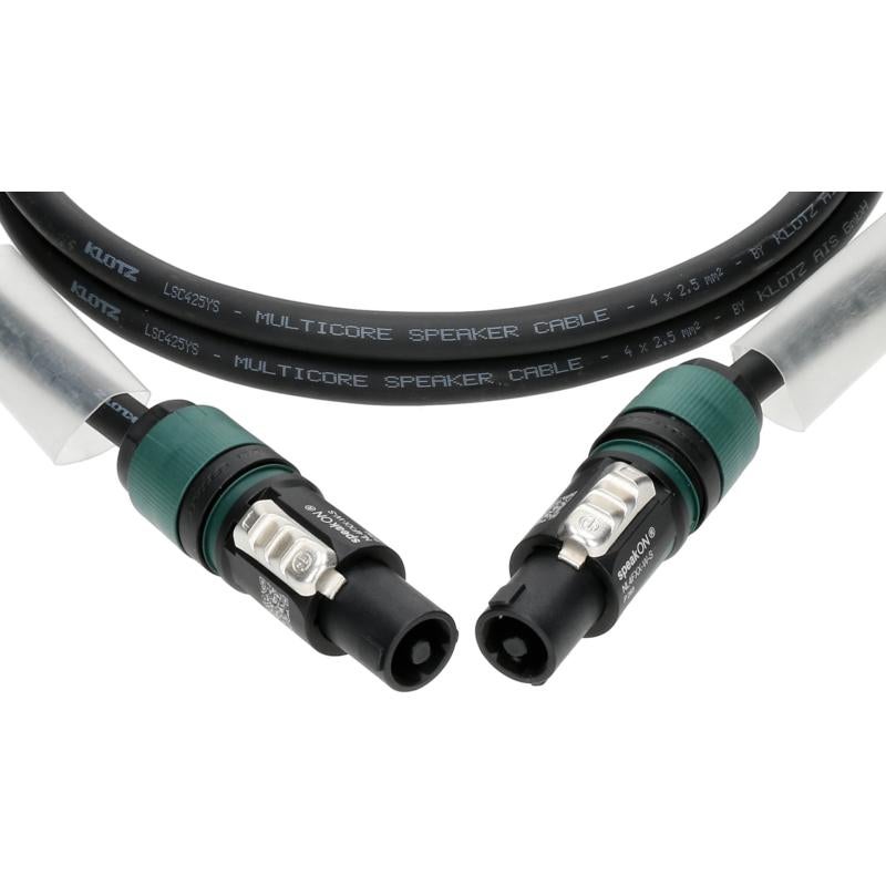 Klotz L42YSPLFF0300 speakerkabel speakON 4p F/F 3 meter