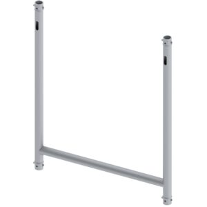 Showgear H-downrigger H-frame voor G-truss, zilver