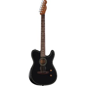 Fender Acoustasonic Standard Telecaster Black elektrisch-akoestische westerngitaar
