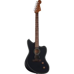 Fender Acoustasonic Standard Jazzmaster Black elektrisch-akoestische westerngitaar