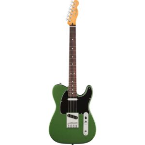 Fender Player II Modified Telecaster RW Harvest Green Metallic elektrische gitaar met deluxe gigbag