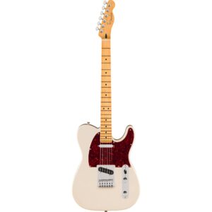 Fender Player II Modified Telecaster MN Olympic Pearl elektrische gitaar met deluxe gigbag