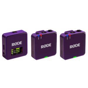 RØDE Wireless Go Gen 3 Purple draadloze dasspeldmicrofoon