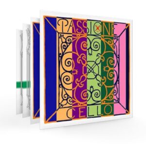 Pirastro 330020 Student Snarenset Cello, Passione A+D & Chromcor G-C