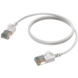 Procab CSD560W/0.3 Slimline CAT6A netwerkkabel 0.3 meter