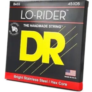 DR Strings LLH-40 Roestvrijstalen basgitaarsnaren set