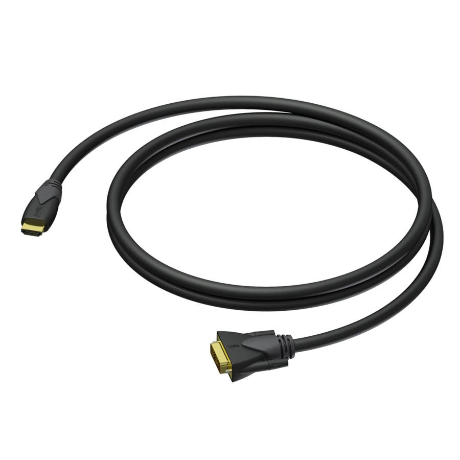 Procab CLV160/10 DVI-D naar HDMI videokabel 10 meter