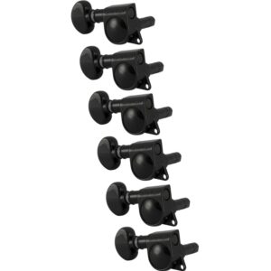 Grover 406BCL6 Mini Locking Rotomatic, Black Chrome Mini Locking Stemmechanieken