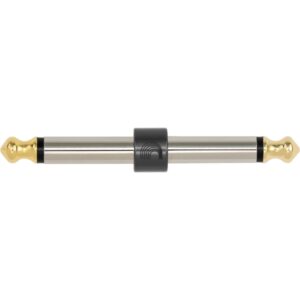 D'Addario PW-P047A D'Addario 1/4 Inch Male Mono Inline Adapter voor Effectpedalen