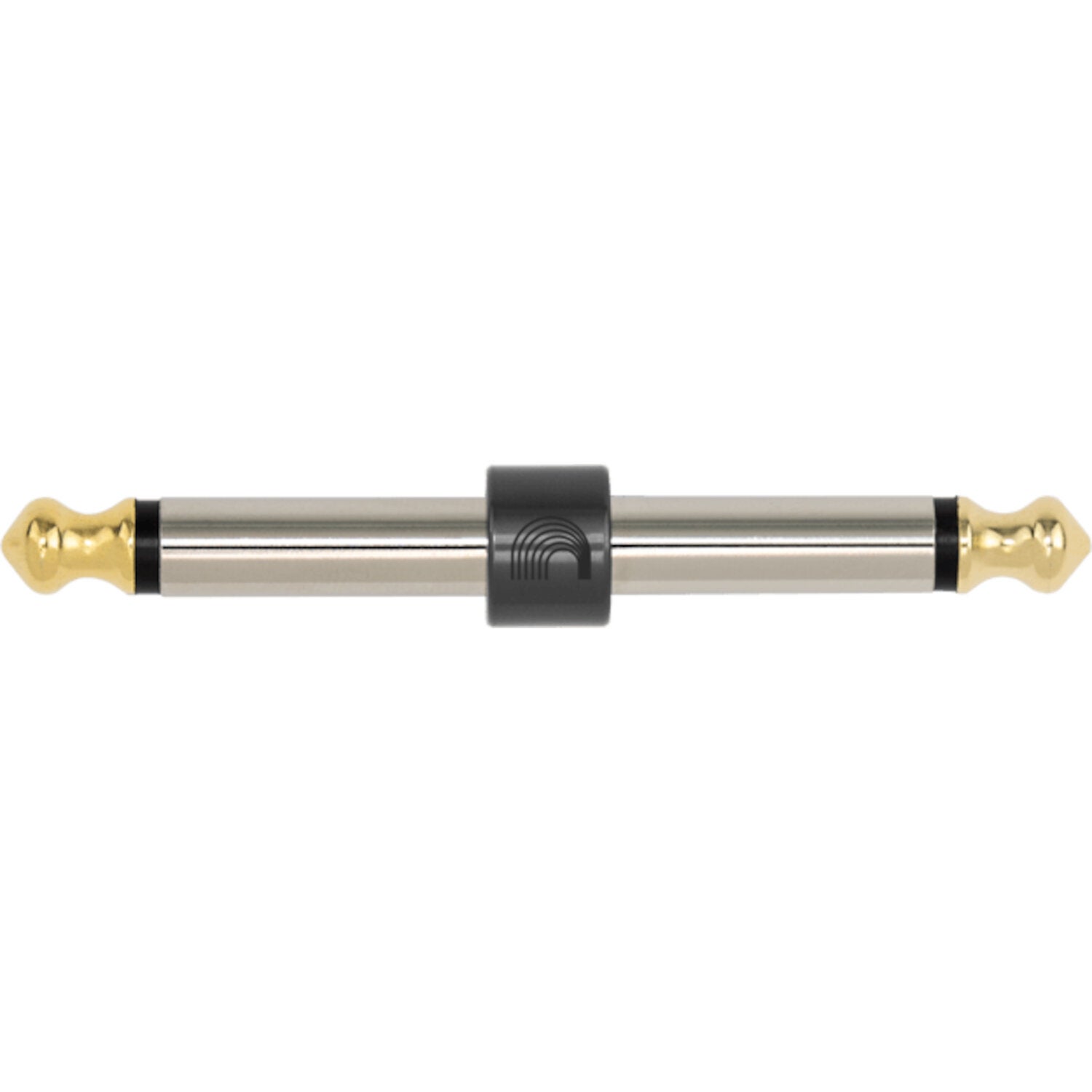 D'Addario PW-P047A D'Addario 1/4 Inch Male Mono Inline Adapter voor Effectpedalen
