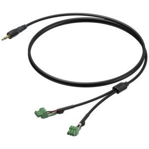 Procab CLA833/1.5 Signaalkabel met minijack