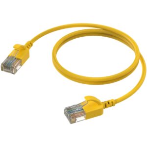 Procab CSD560Y/1 Slimline CAT6A Netwerkkabel 1 meter