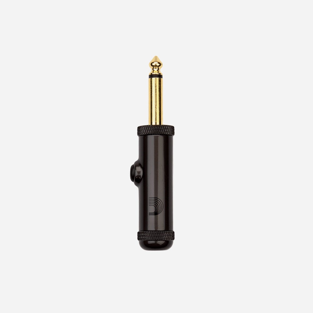 D'Addario PW-AGP-1 Solderless 1/4" Straight Plug w/ Momentary Switch voor kabels
