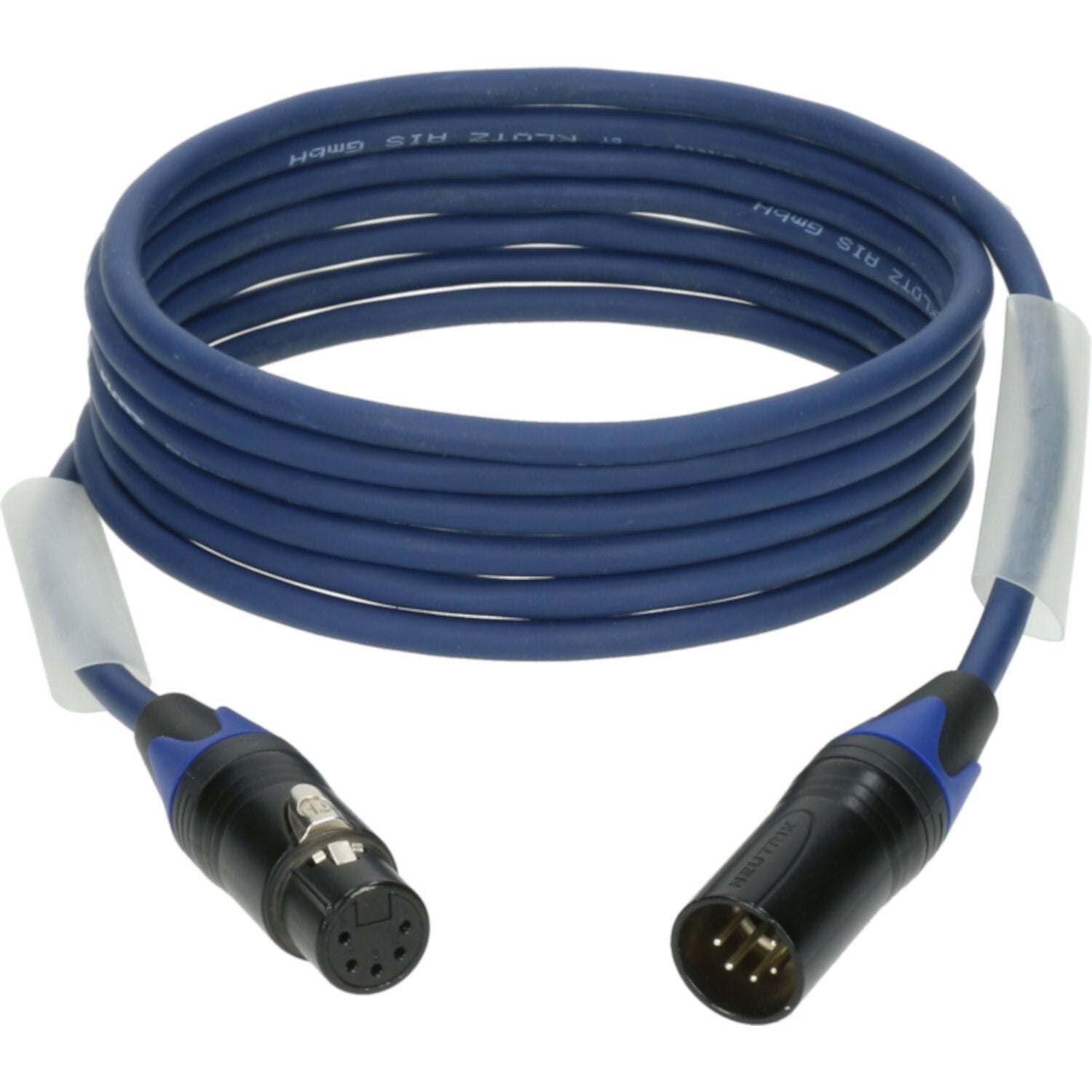 Klotz PD4-5XM22A010.0 Flexibele DMX-kabel met XLR 5p 10 meter