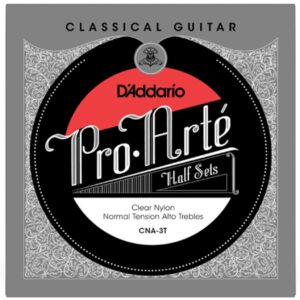 D'Addario CNA-3T Alto Tension Treble Half Set, Pro-Arté Nylon voor Klassieke Gitaar