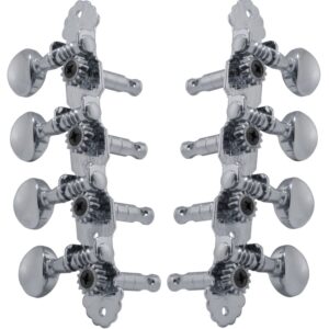Grover 304C Sta-Tite Mandolin Machine Heads, Chrome mandoline stemmechanieken