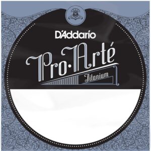 D'Addario T4501 Titanium Treble Classical Guitar Single String klassieke gitaar, Normal Tension, 1st String