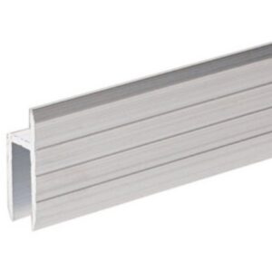Adam Hall 6126 Aluminium h-Section for 7 mm Rack Doors Aluminium h-profiel voor rackdeuren, 1 meter