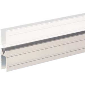 Adam Hall 6144F Aluminium Lid Location female for 9.6 mm Material Aluminium lid location voor 9,6 mm materiaal, 1 meter