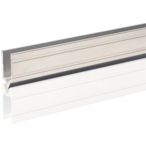 Adam Hall 6144M Aluminium Lid Location male for 9.6 mm Material Aluminium lid location voor 9,6 mm materiaal, 1 meter