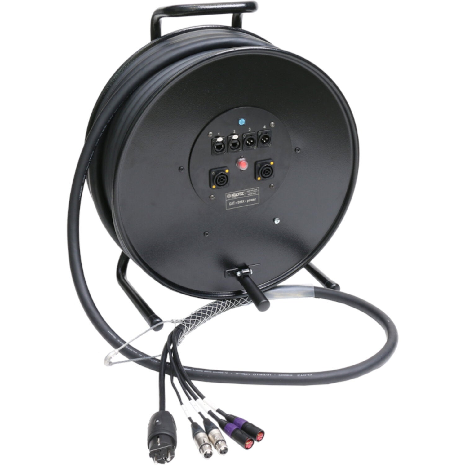 Klotz H3W33EU030 Hybrid kabel met audio, data en stroom 30 meter