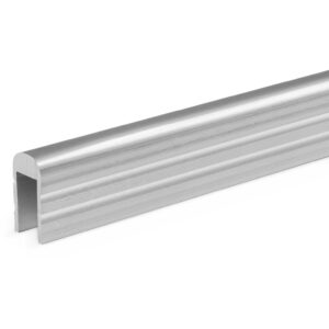 Adam Hall 6224 Aluminium capping with 4 mm radius for 7 mm material Aluminium afdekkap voor 7 mm materiaal, 1 meter