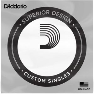 D'Addario J6201 Plain Steel Mandolin Single String voor vervanging, .010