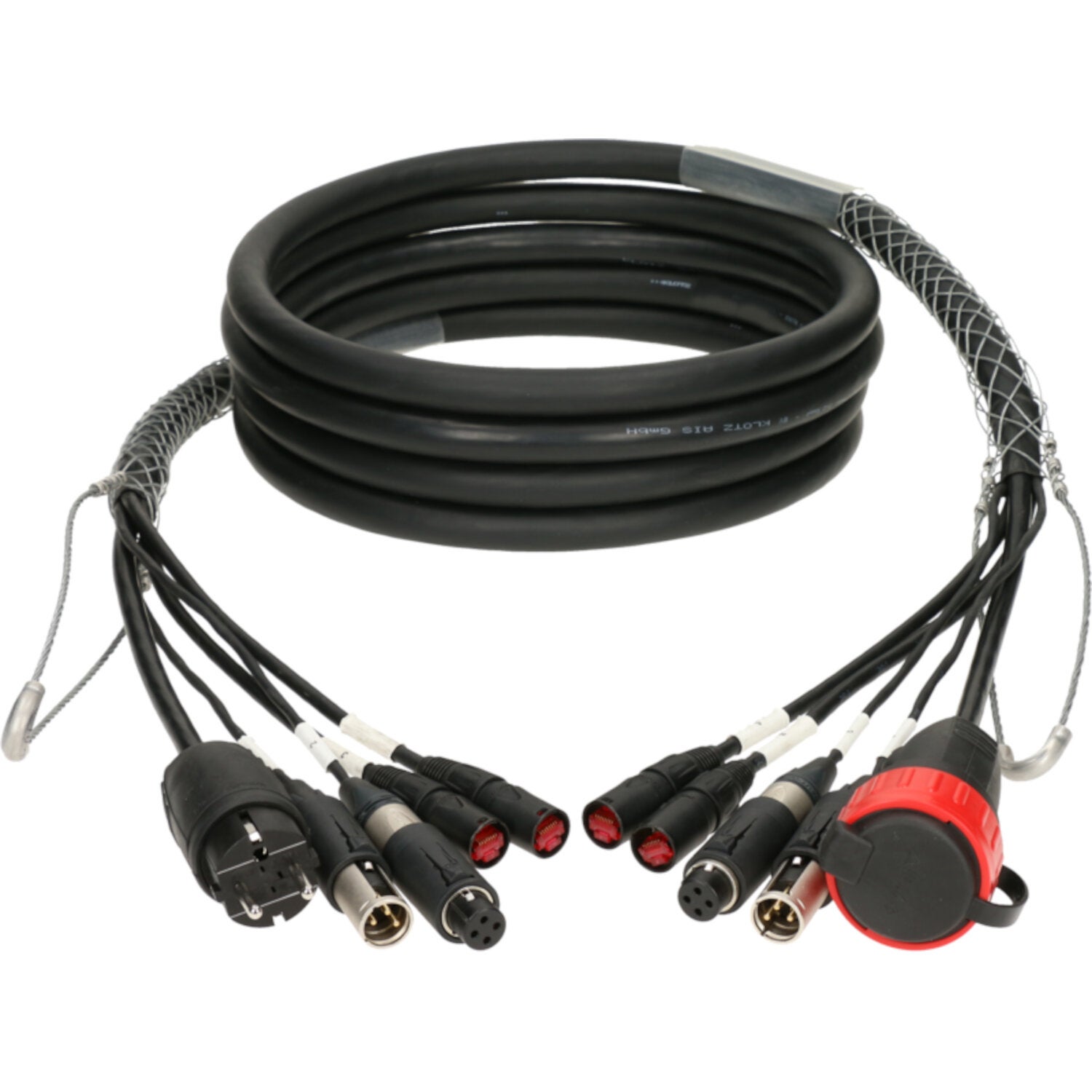 Klotz H4W33EX100 Hybrid kabel voor audio, data en stroom 100 meter