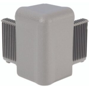 Adam Hall Q4504AG Corner for Lidmaker, Alu Grey Corner voor lidmaker, aluminium grijs