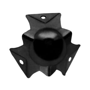 Adam Hall 4113BLK Ball corner small