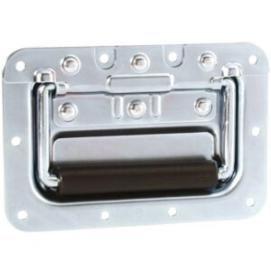 Adam Hall 34083 Recessed Sprung Handle medium in schaal, 13 mm diep