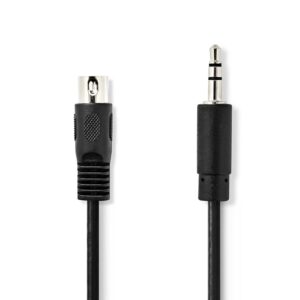 Nedis 5-Pins DIN - 3,5 Mm Male Audiokabel 1 Meter